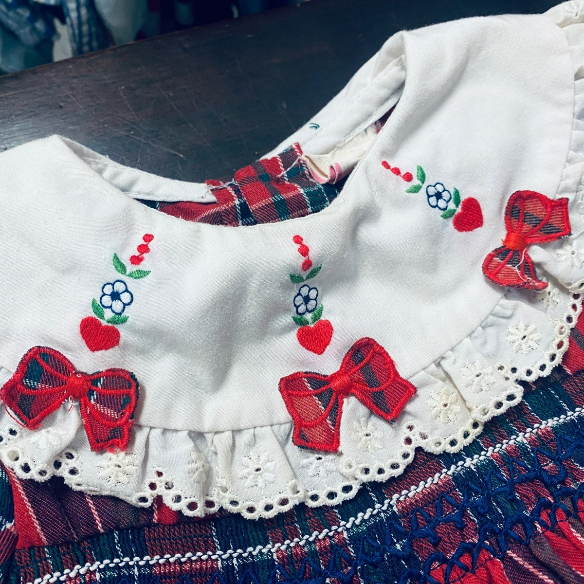 24 months vintage smocked dress