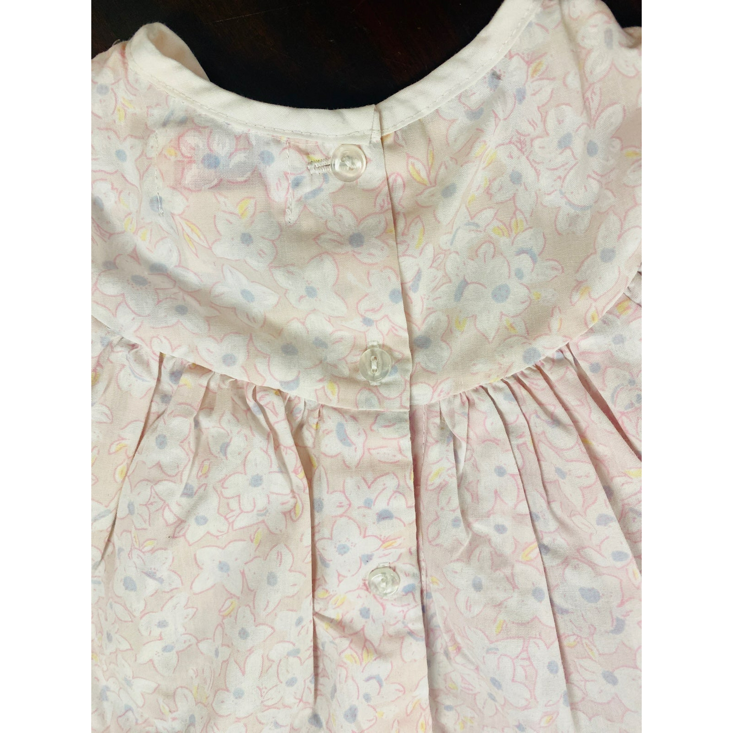 12 months vintage floral bubble