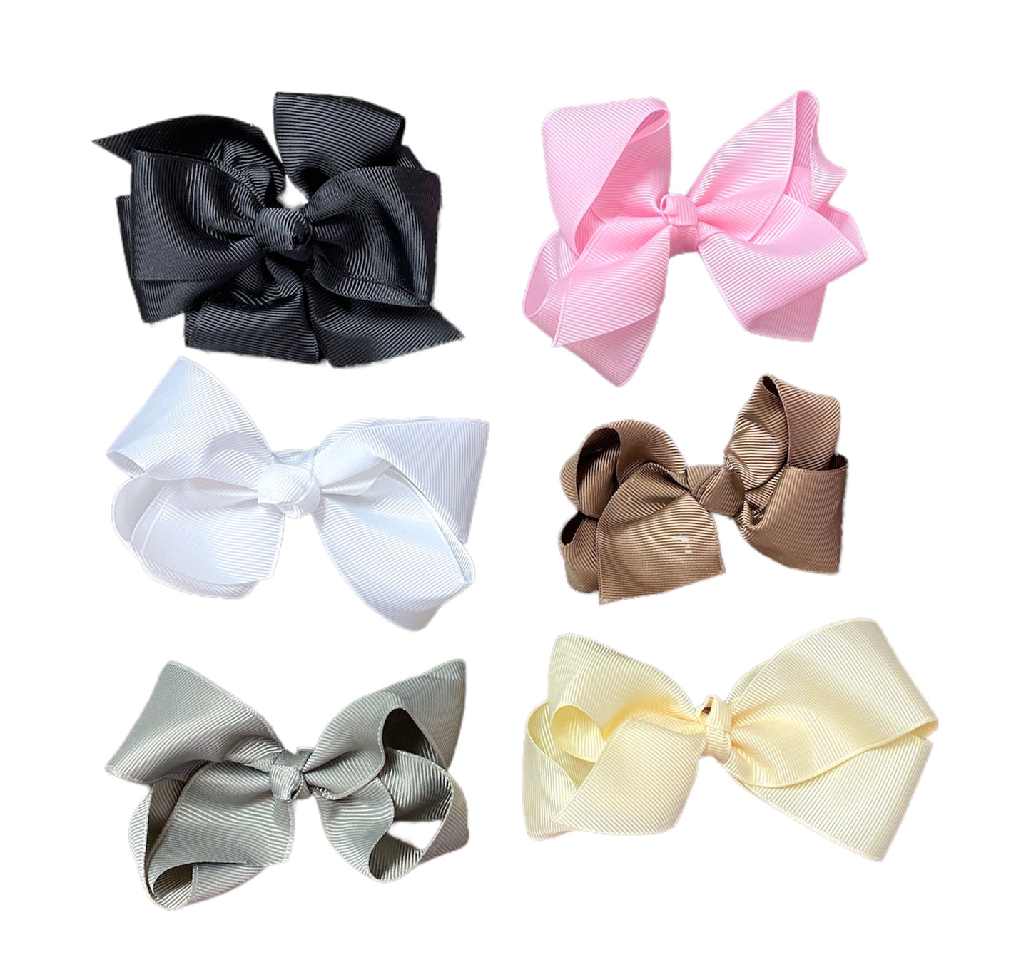 New medium 3.5”-4.5” bows bundle