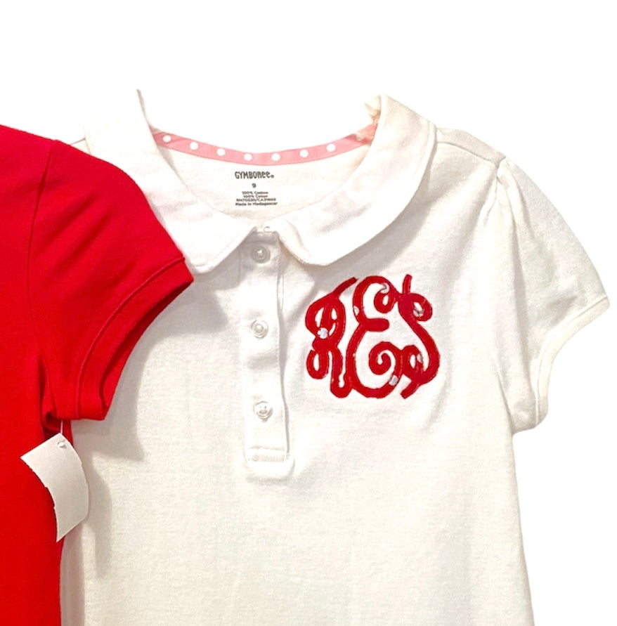 Richland girls polo shirts
