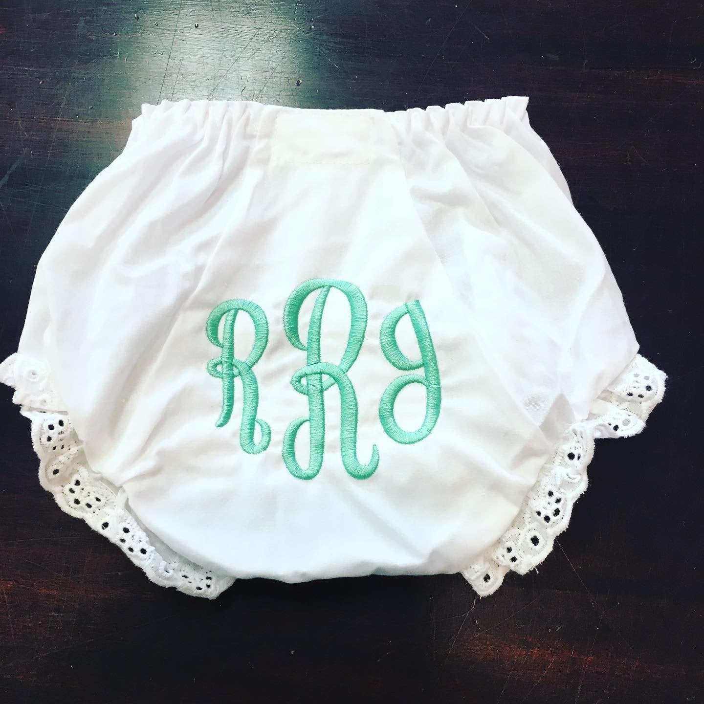 Monogram Ruffle Bloomers