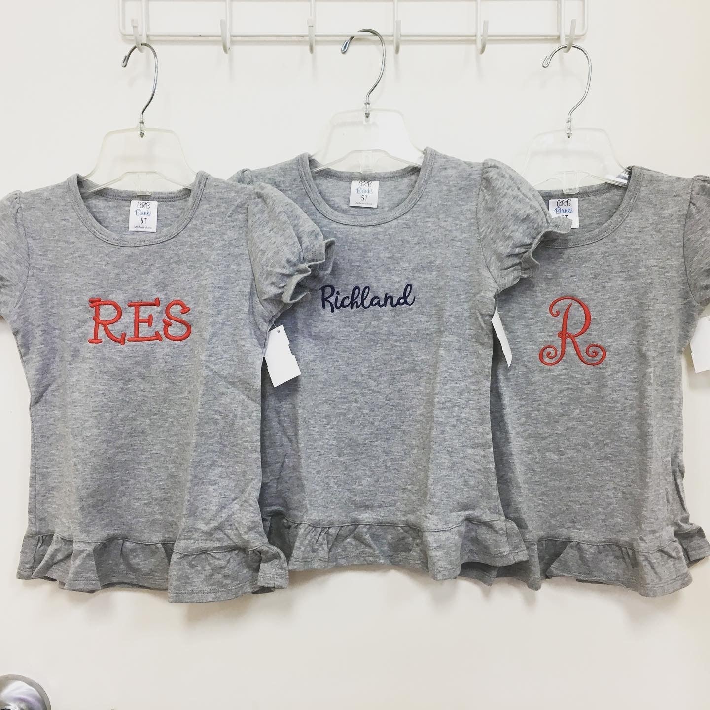 Richland Long Sleeve Girls Shirts