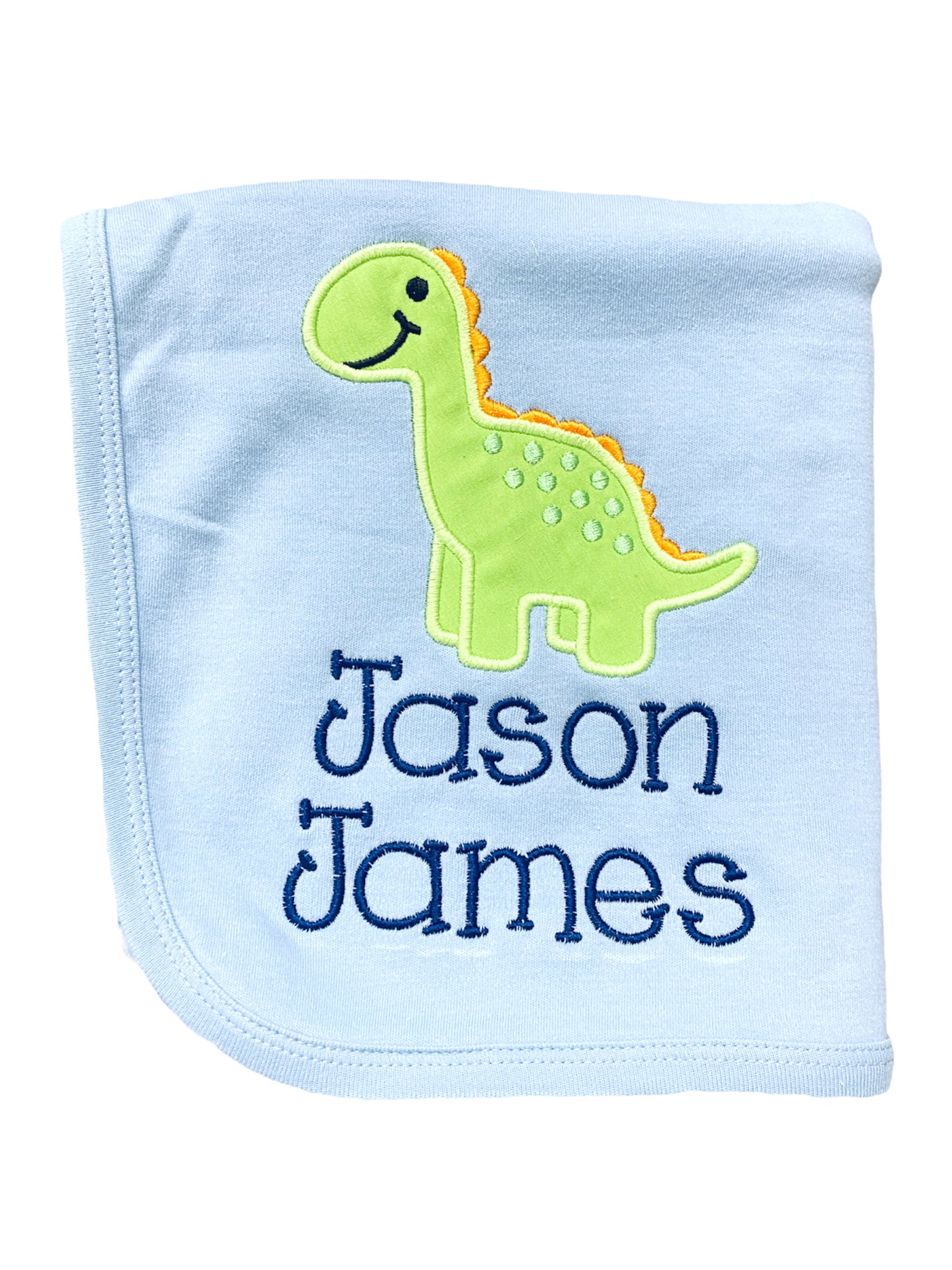 Custom baby blanket gift set