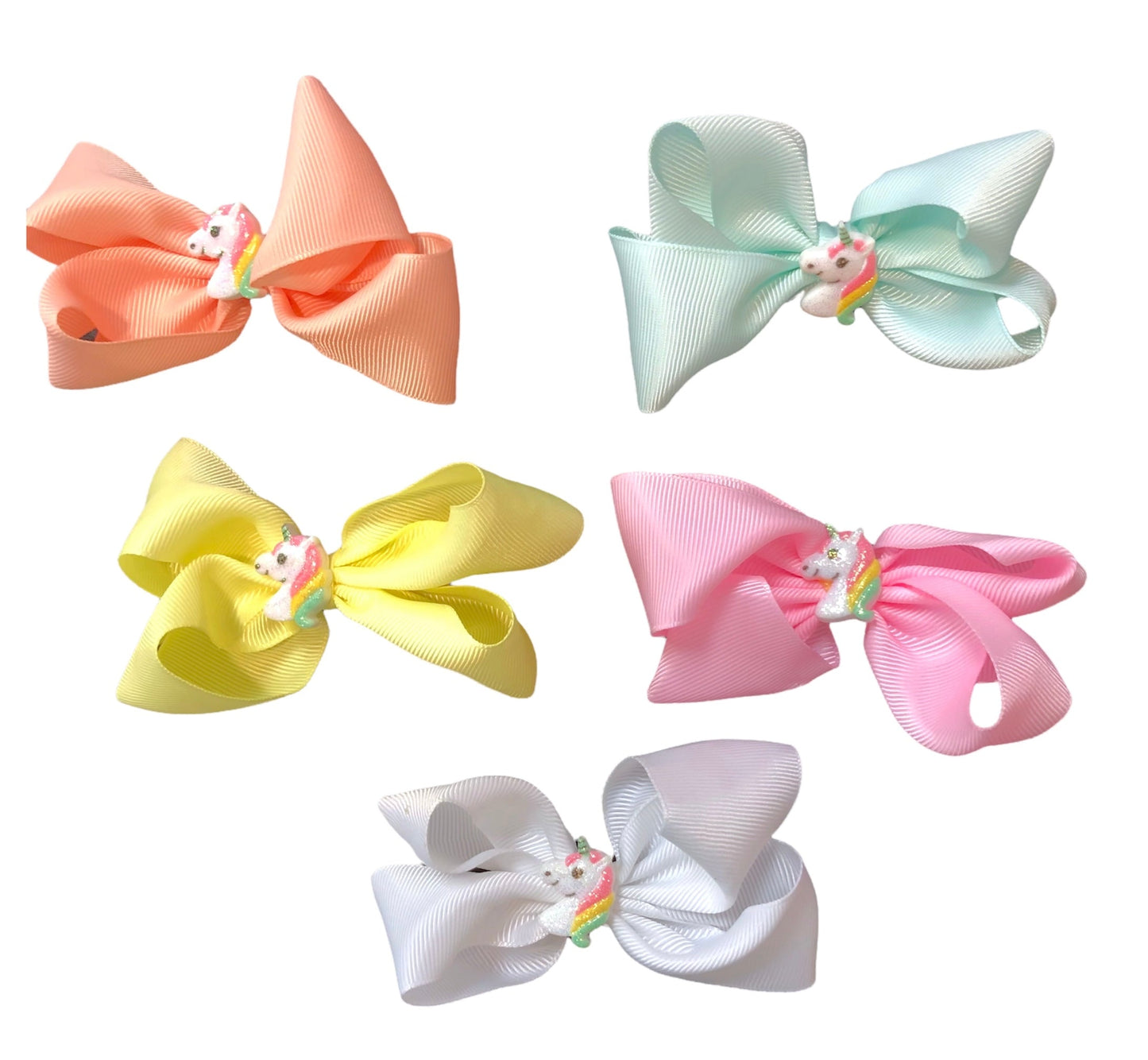 New unicorn bows bundle