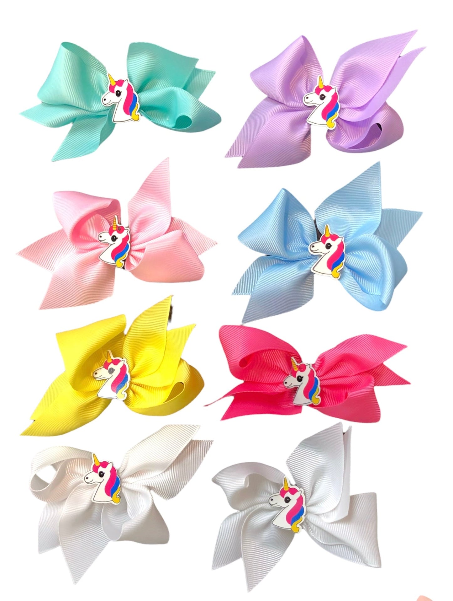 New unicorn bows bundle