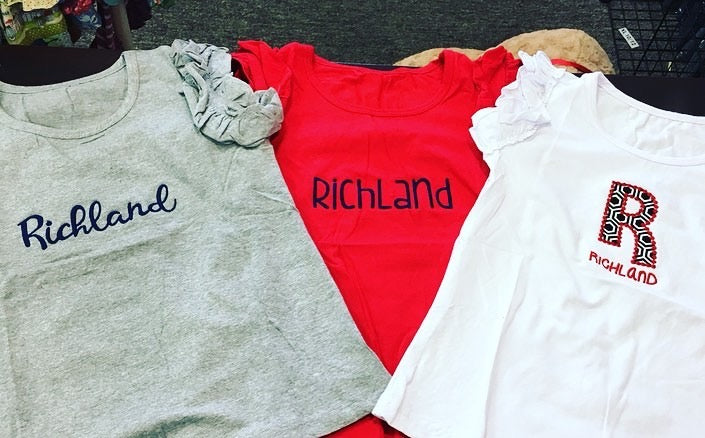 Richland Long Sleeve Girls Shirts