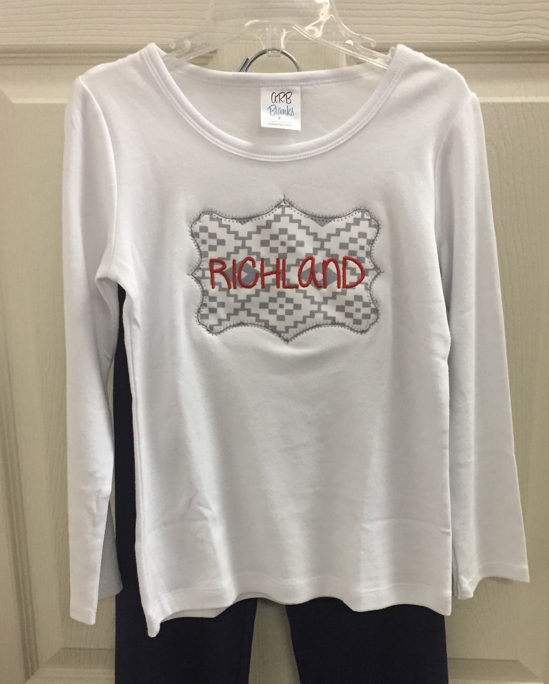 Richland Long Sleeve Girls Shirts