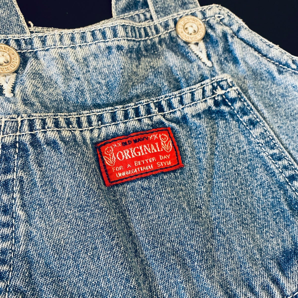 18-24 months vintage Old Navy overalls