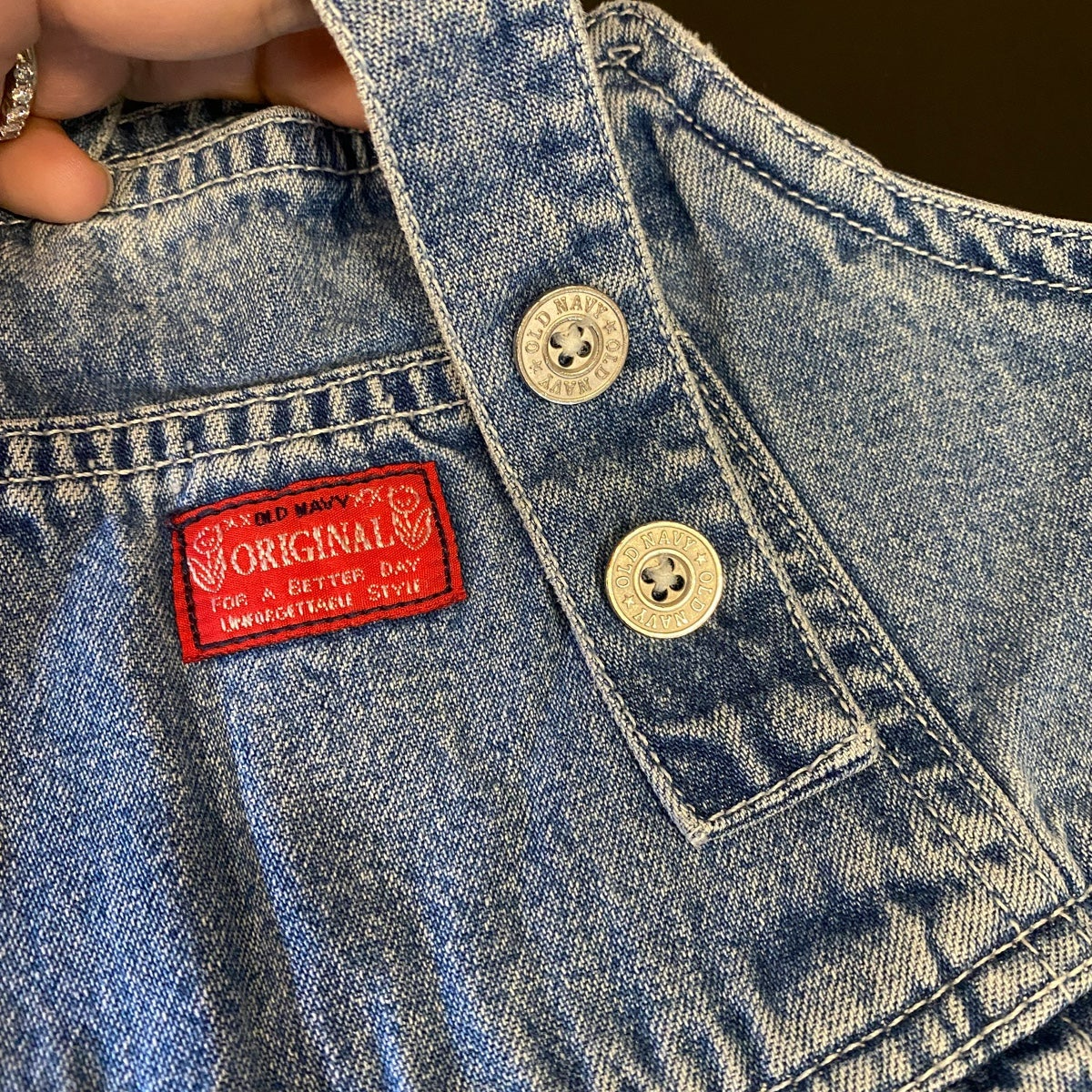 18-24 months vintage Old Navy overalls