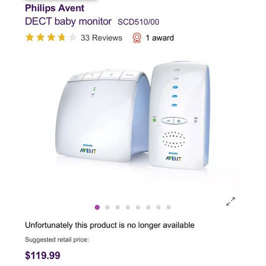 Philips Avent DECT baby monitor