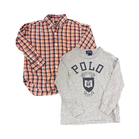 4T Polo Ralph Lauren boys Shirts bundle
