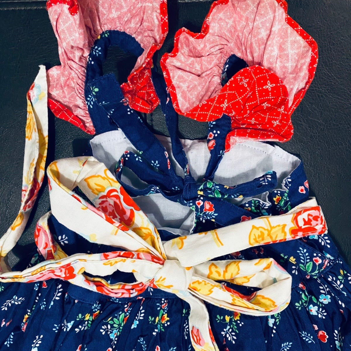 18-24 months to 2T floral ruffle dress