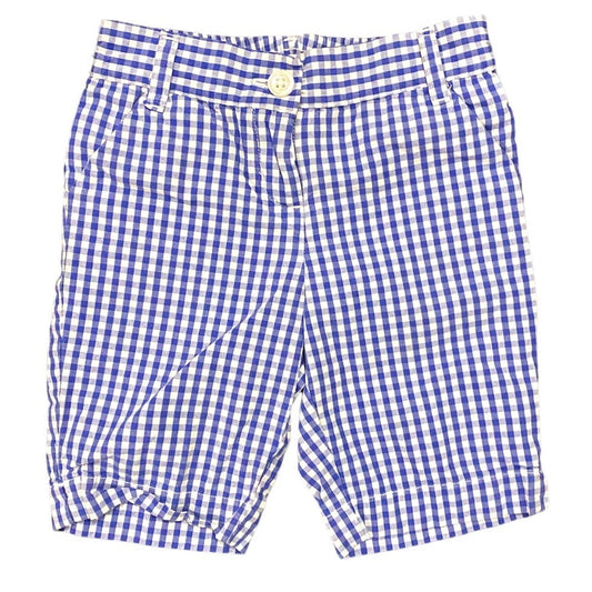 6-12 months Janie and Jack blue gingham shorts