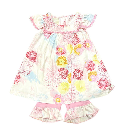 9 months Baby Nay ruffle dress and shorts bundle