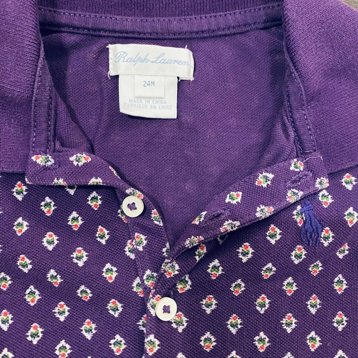 24 months Ralph Lauren purple dress