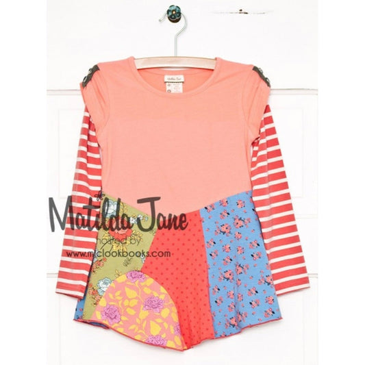 12 months Matilda Jane patchwork angled top