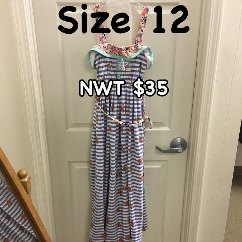 New Matilda Jane endless summer maxi dress size 12