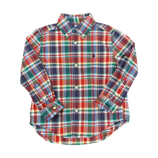 3T Polo Ralph Lauren plaid shirt