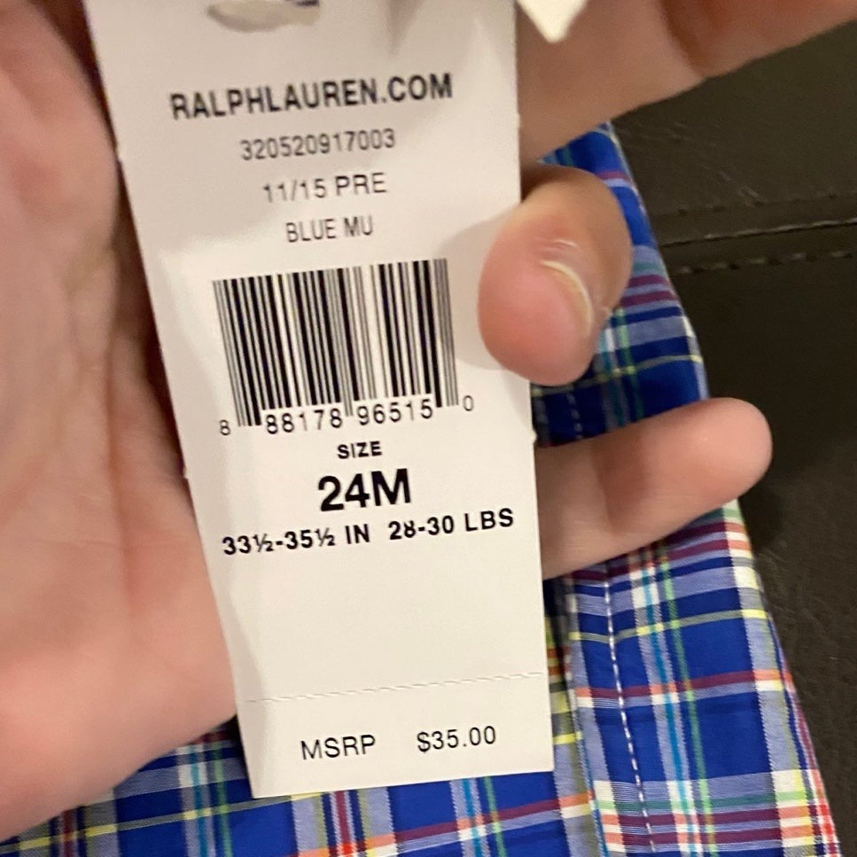 24 months New Ralph Lauren button down shirt