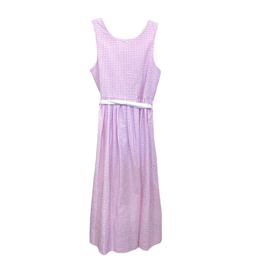 Size 10 pink seersucker dress