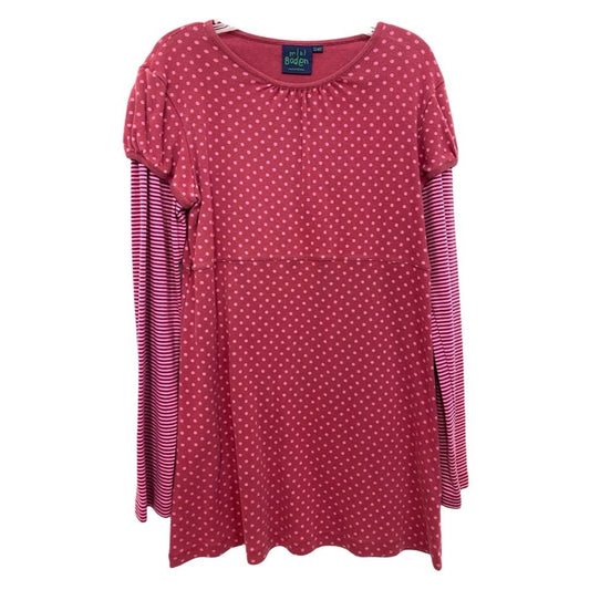 13/14 mini boden polka dot tunic