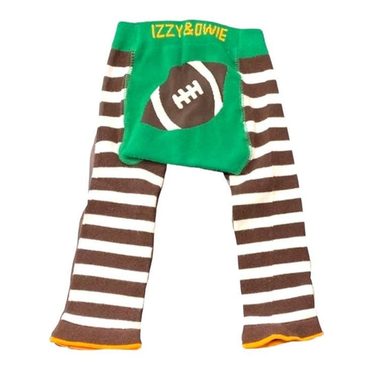 6-12 months baby boys football leggings