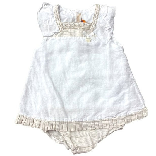 12 months Mayoral linen bubble