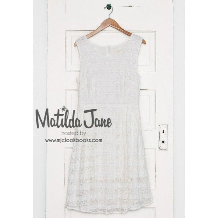 Matilda Jane white lace Smile Sweetly women's dress size 8