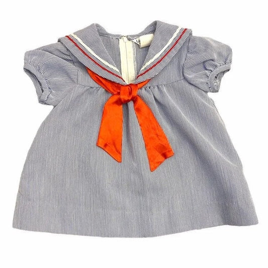 12 months vintage sailor dress