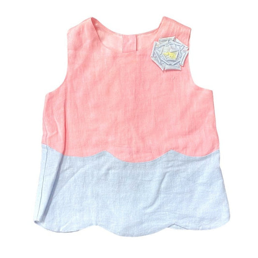 Size 5 girls linen Top