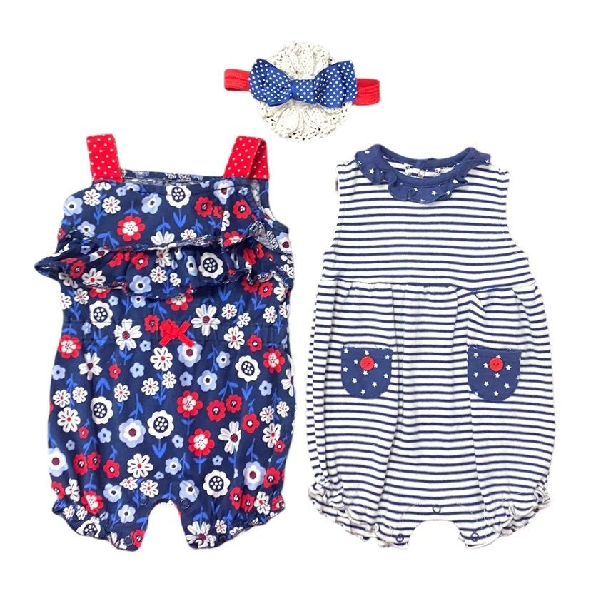 0-3 months 4th of July bundle