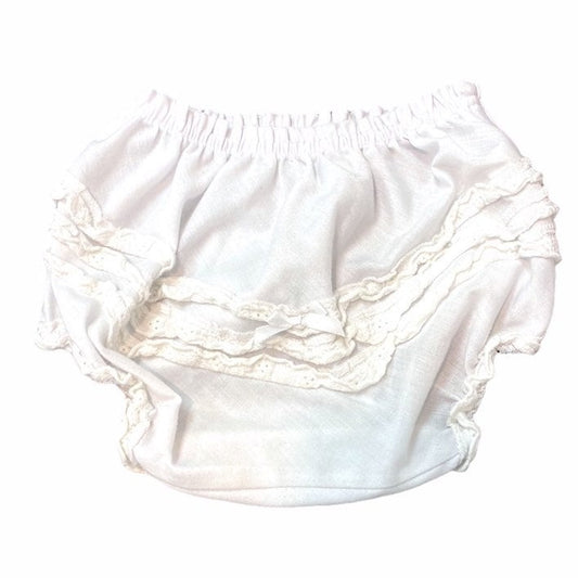 Vintage ruffle diaper cover bloomers