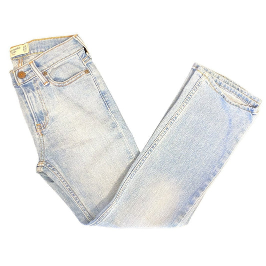 9/10 slim abercrombie kids bootcut jeans