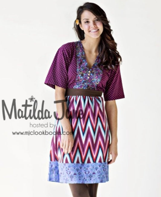 Small Matilda Jane paint by numbers Mama dress