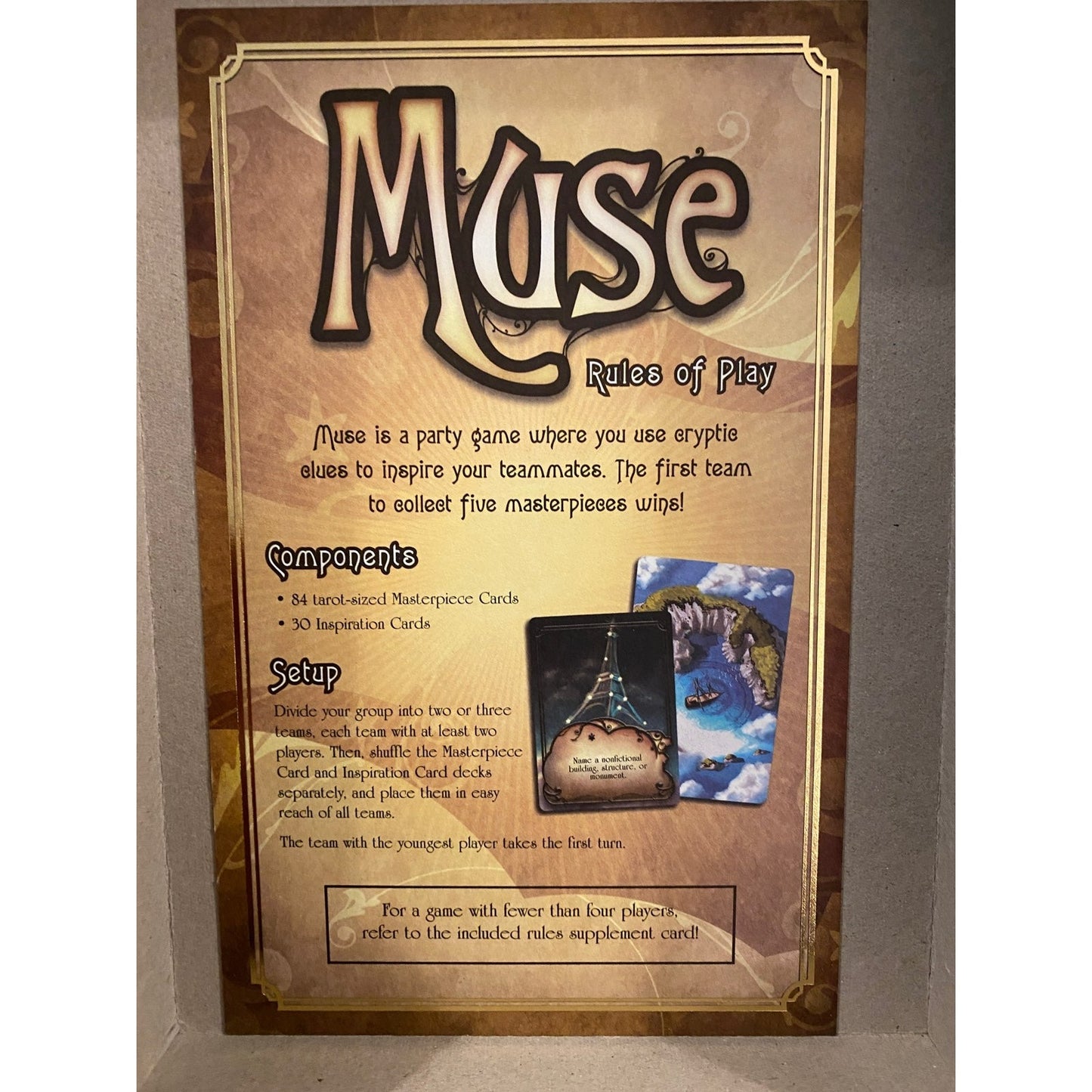 Muse board game