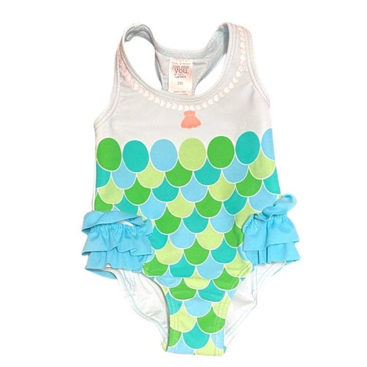 3 months baby girls mermaid Swimsuit