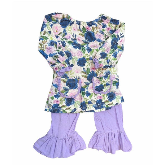 3T ruffle fall or winter outfit