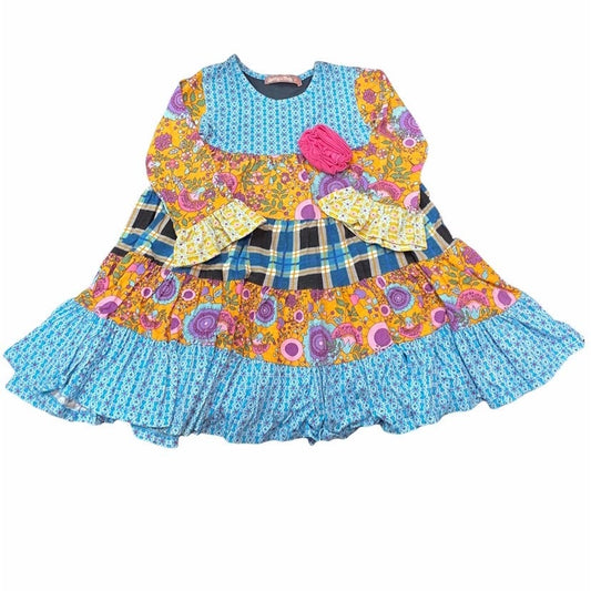 Size 4 Jelly the Pug ruffle Dress