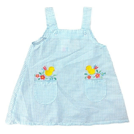 12 months vintage gingham Dress