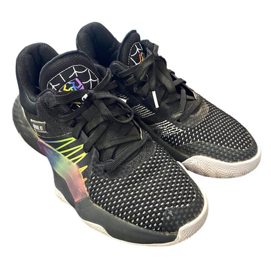 Size 5 Youth Adidas Don issue 1 J rainbow Spider-Man basketball sneakers