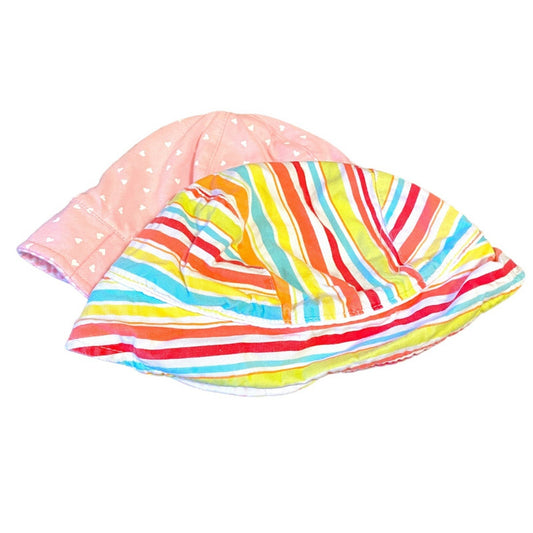 Toddler girls summer Hats bundle