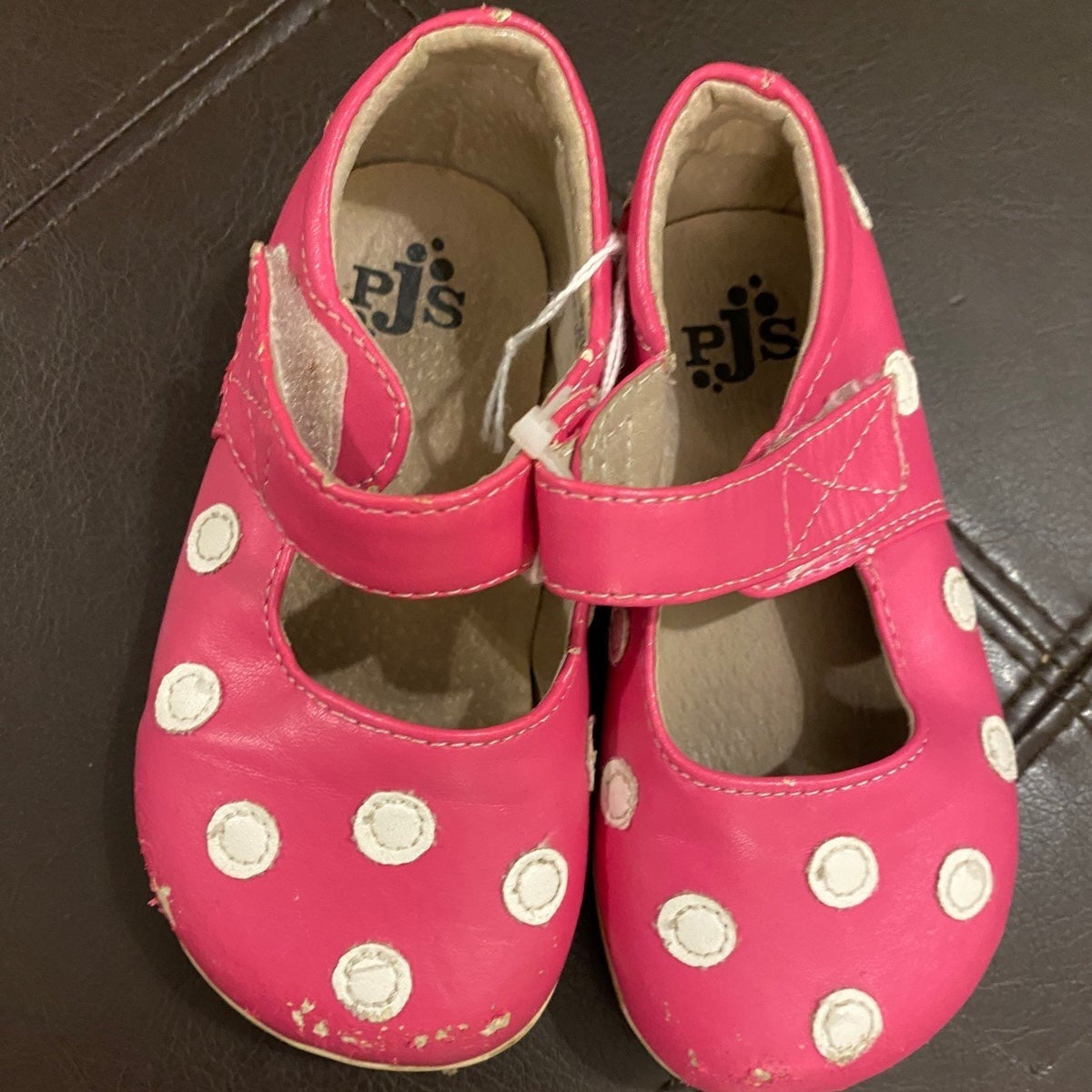 Size 6 girls puddle jumper pink shoes