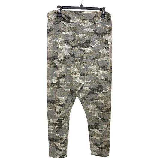 XXL camo maternity leggings