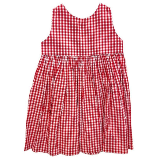 2/3 red gingham Dress