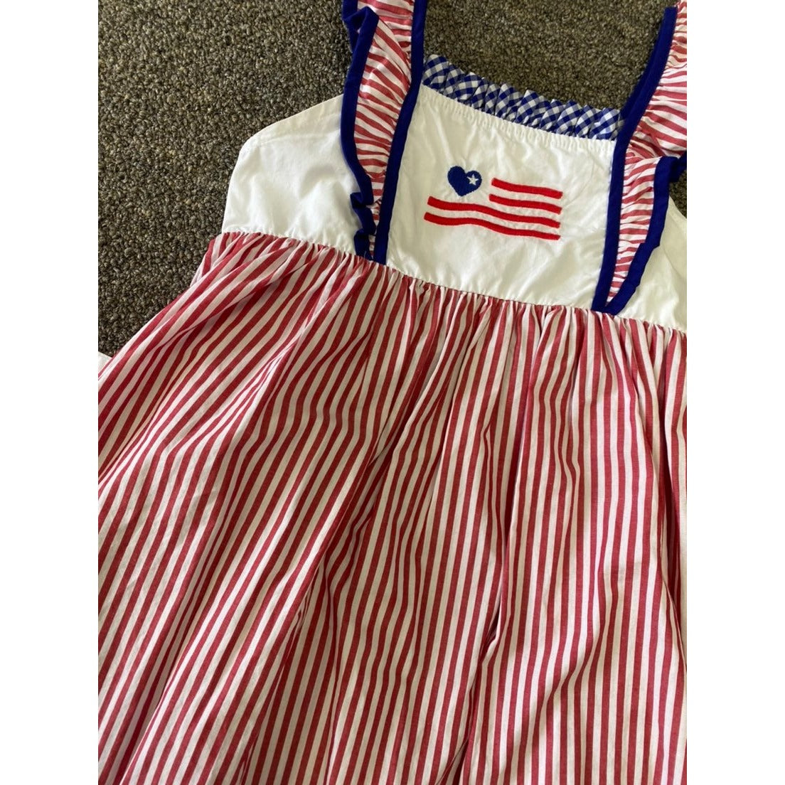 Size 6 patriotic flag Dress
