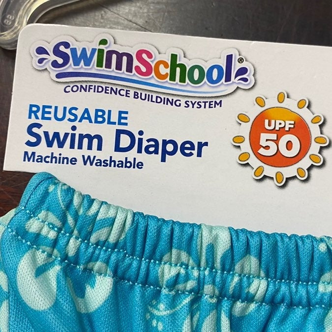 New 6 months SwimSchool Reusable Swim Diaper