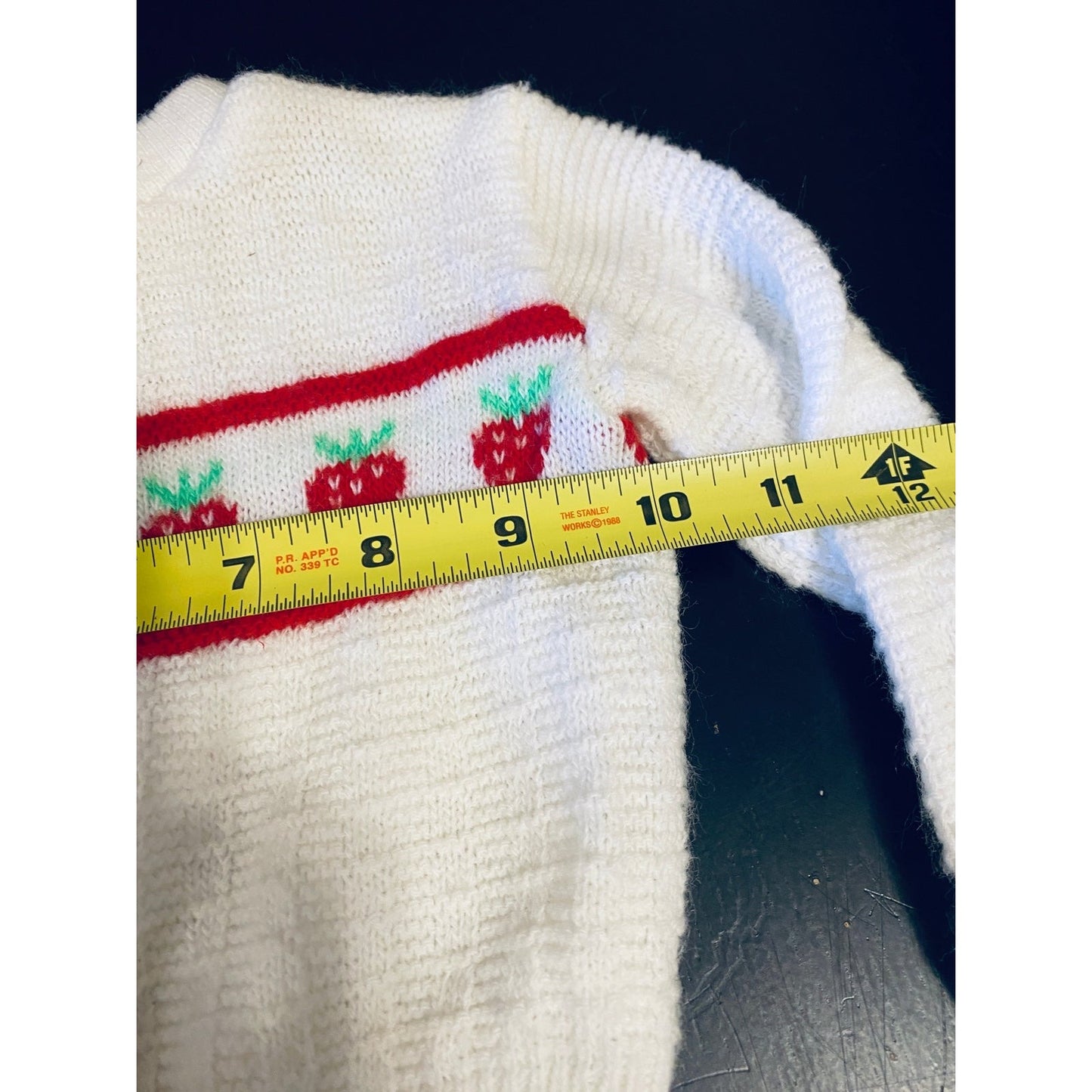 Vintage baby strawberry sweater Cardigan