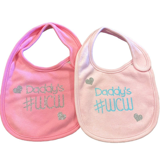 New Daddy’s #wcw Baby bibs gift set
