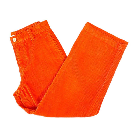 Size 7 boys Vineyard Vines orange corduroy pants