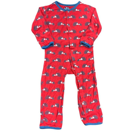 18-24 months Kickee Pants hedgehog romper